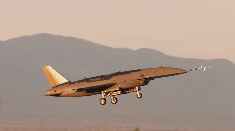 The Anduril Industries’ YFQ-44A Collaborative Combat Aircraft. Contributed