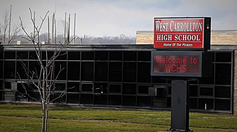 West Carrollton High School is one of seven school buildings in that district built before 1970. The high school was the last building in the district renovated, undergoing work in 1990. STAFF