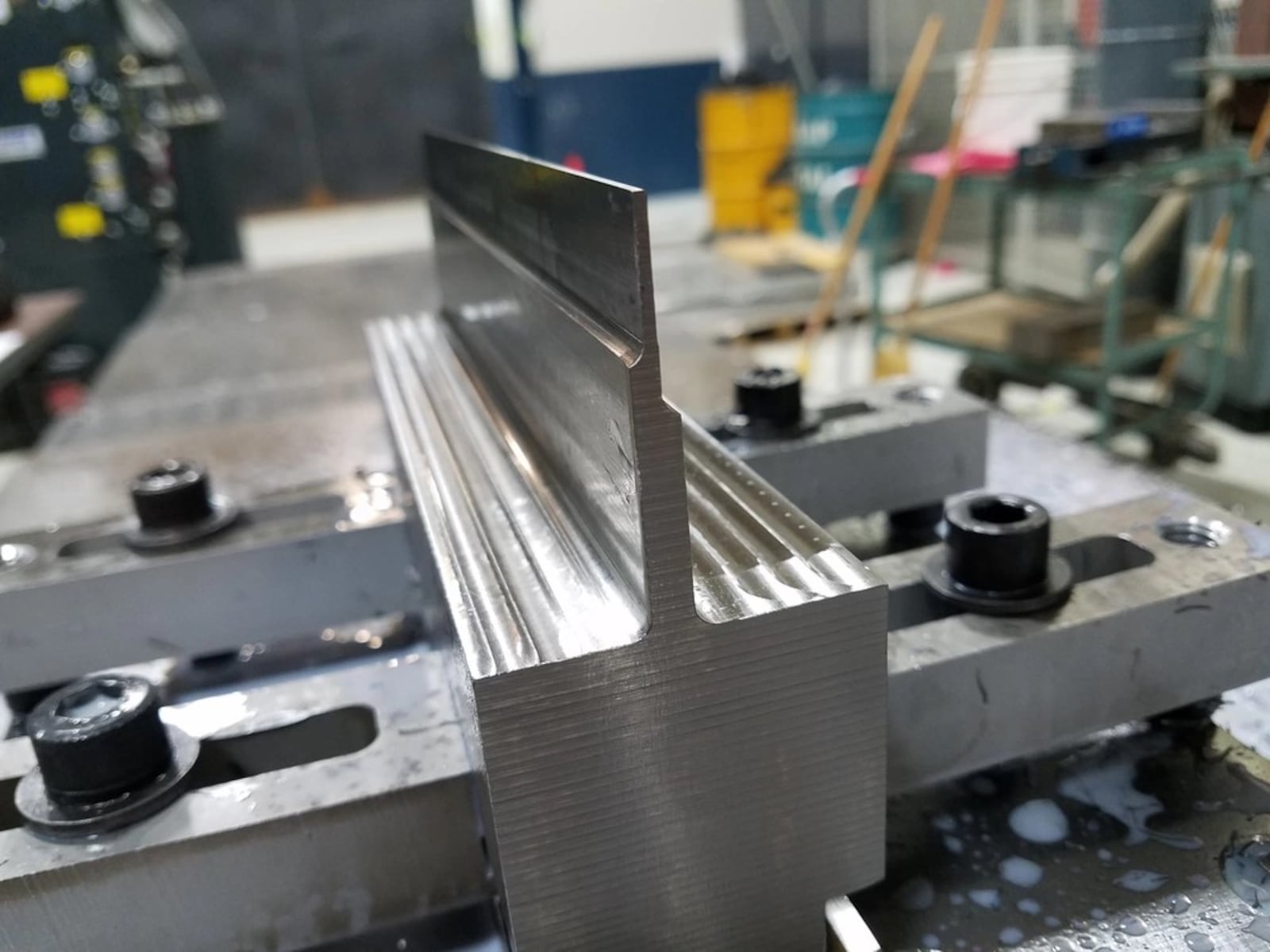 Through a Metals Affordability Initiative project, AFRL and industry partners study advanced techniques to reduce cost and lead time for the production of aerospace metallic components. Boeing photo.