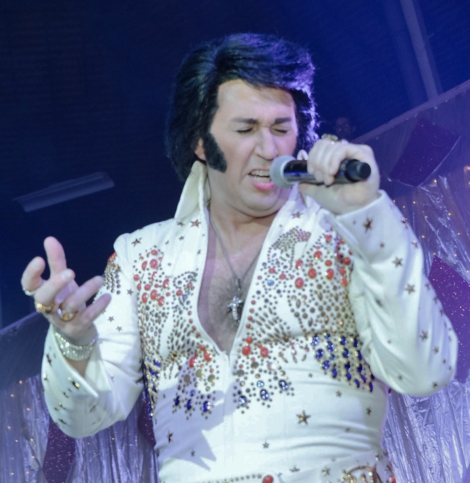 Dayton's own Ryan Roth, a singer and Elvis impersonator, will be performing an Elvis tribute show at Gilly's on Saturday, June 3, 2017. CONTRIBUTED PHOTO