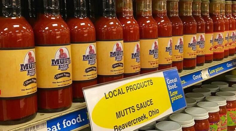 Mutt's Sauce is available at several local grocery stores or can be ordered online.