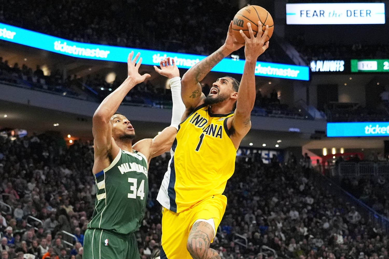 Pacers Bucks Basketball