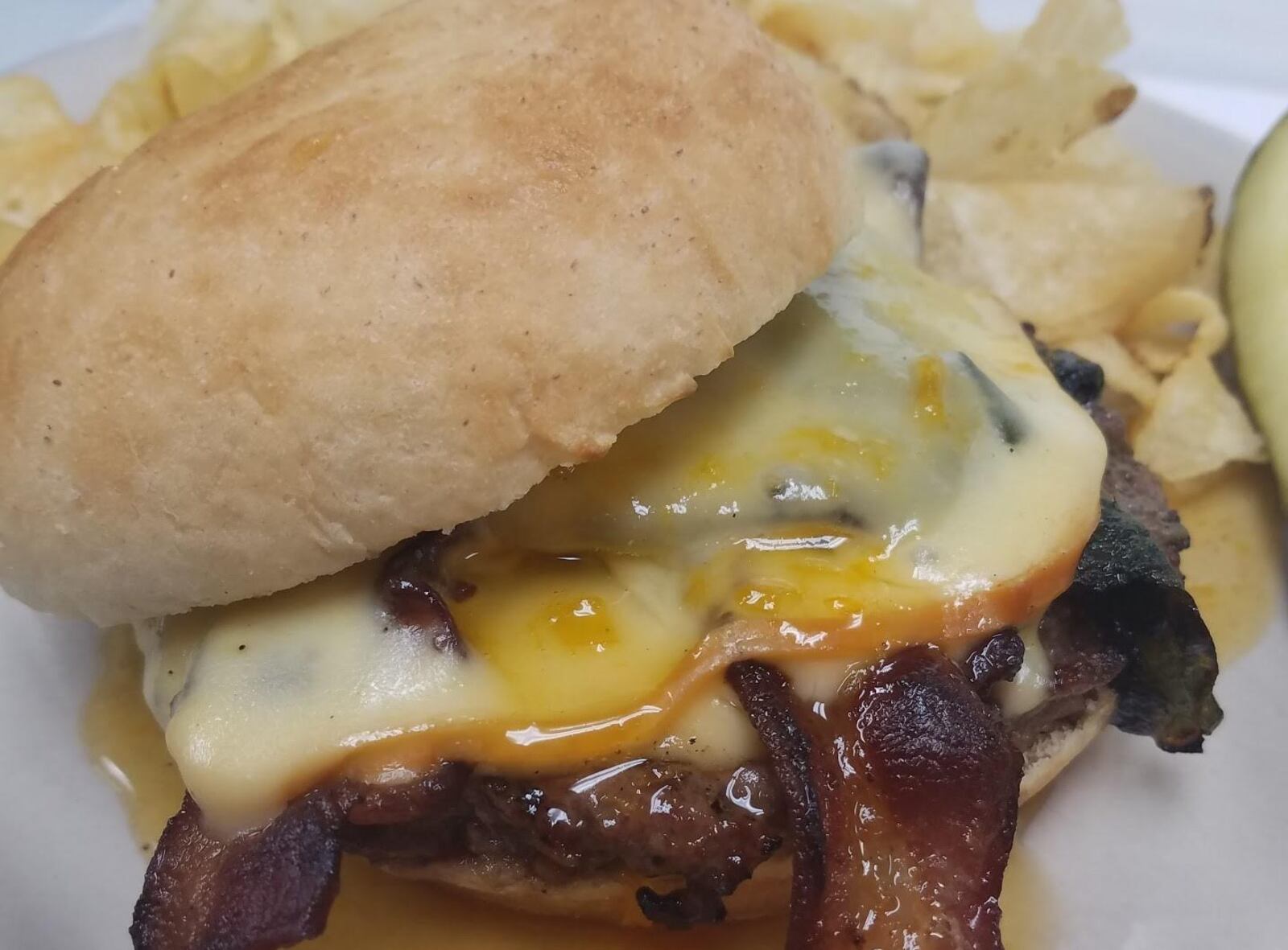 During Bacon Week, Bunkers Bar & Grill will offer its char-grilled beast burger (Wagyu beef, Boar, Elk & Bison) topped with Applewood smoked bacon with your choice of toppings (lettuce, onion, tomato, pickle, mayo) served with chips and a pickle. CONTRIBUTED