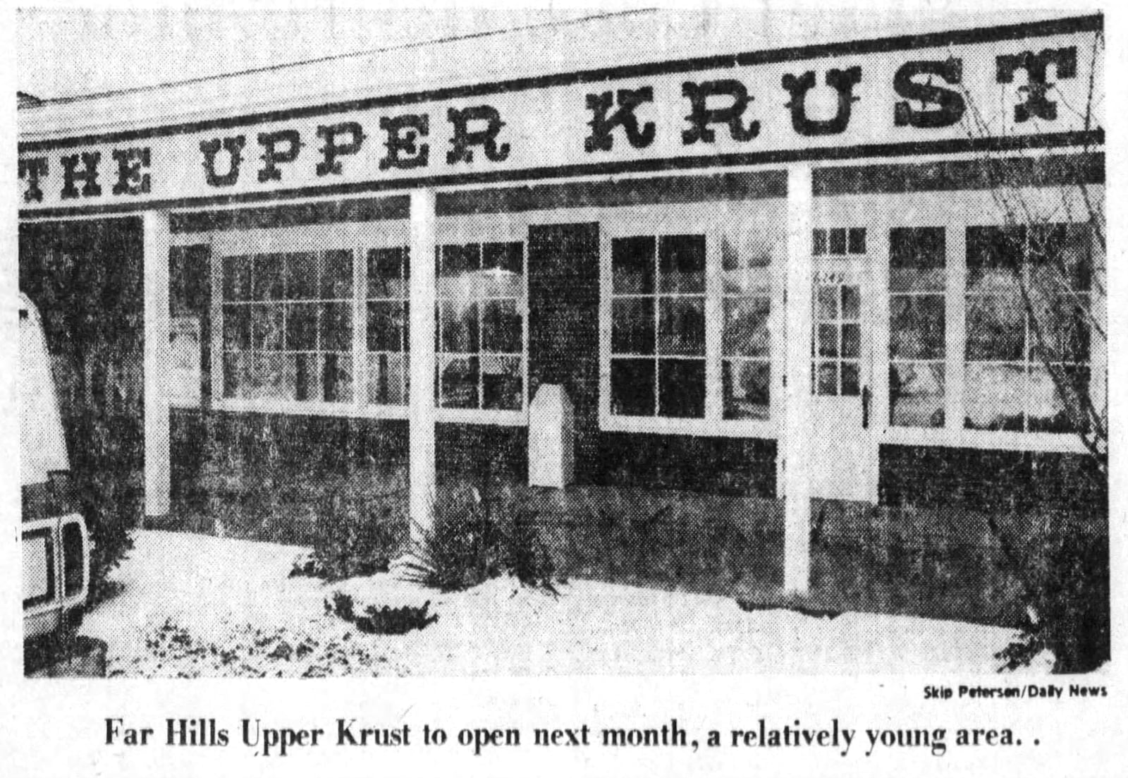 Upper Krust, the local overstuffed sandwich business started by Jack Rouda, opened a new location in Centerville in 1976. DAYTON DAILY NEWS ARCHIVES