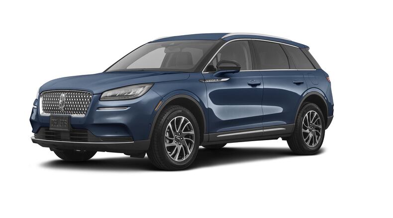 This 2020 Lincoln Corsair Standard is painted in Flight Blue. Metro News Service photo