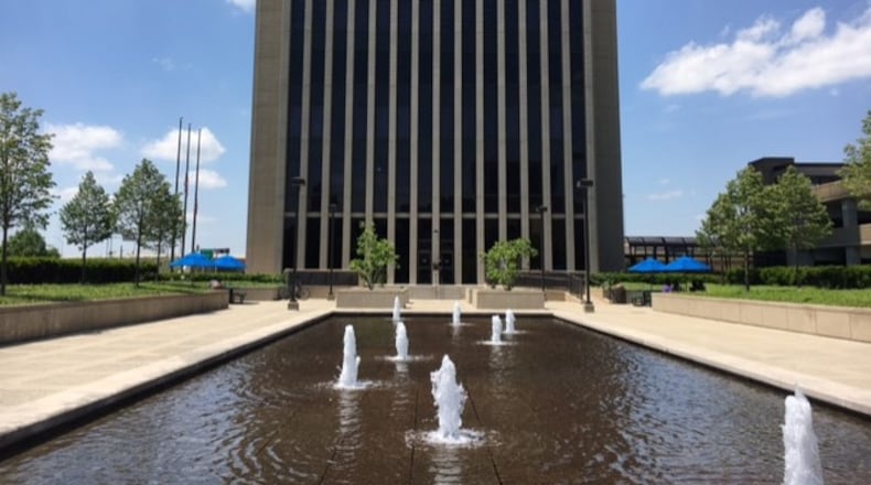 Montgomery County administration building, 451 W. Third St. THOMAS GNAU/STAFF