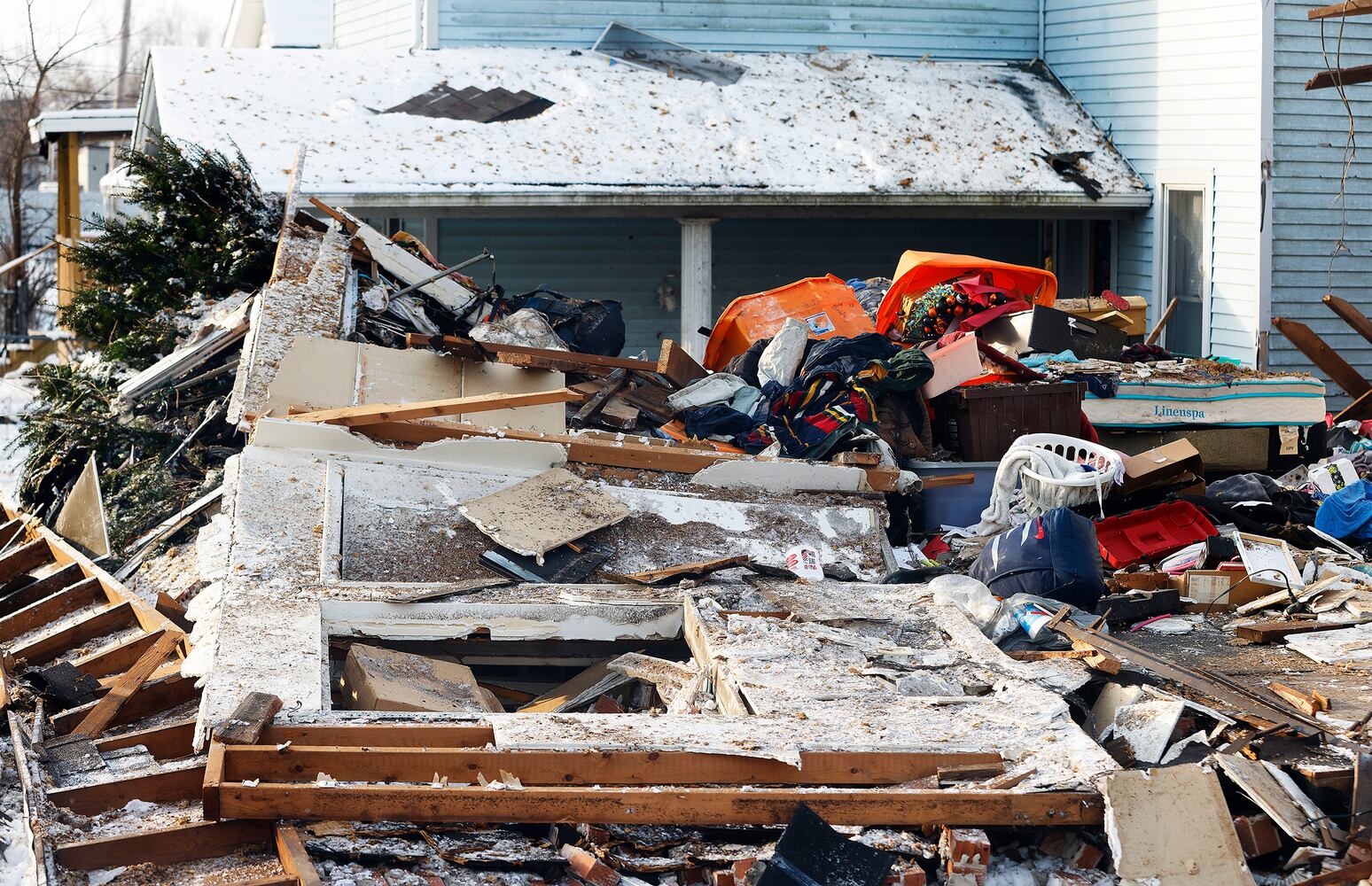 apartment explosion