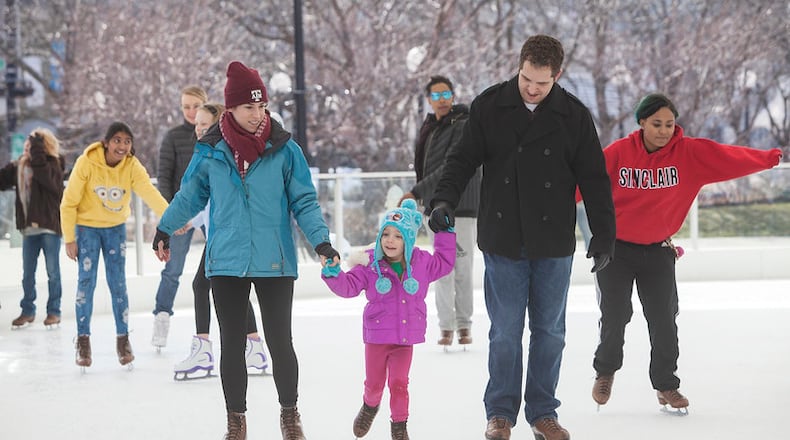 A family pass to the MetroParks Ice Rink means unlimited visits through the end of February 2026. CONTRIBUTED