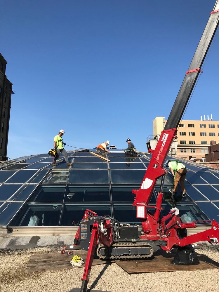 PHOTOS: First look at Dayton Arcade’s transformation