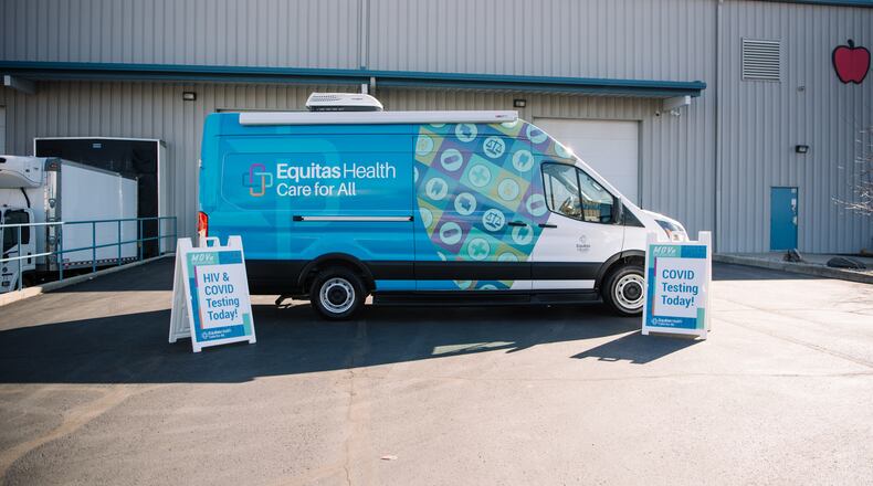 Equitas Health reveals their first mobile outreach vehicle.