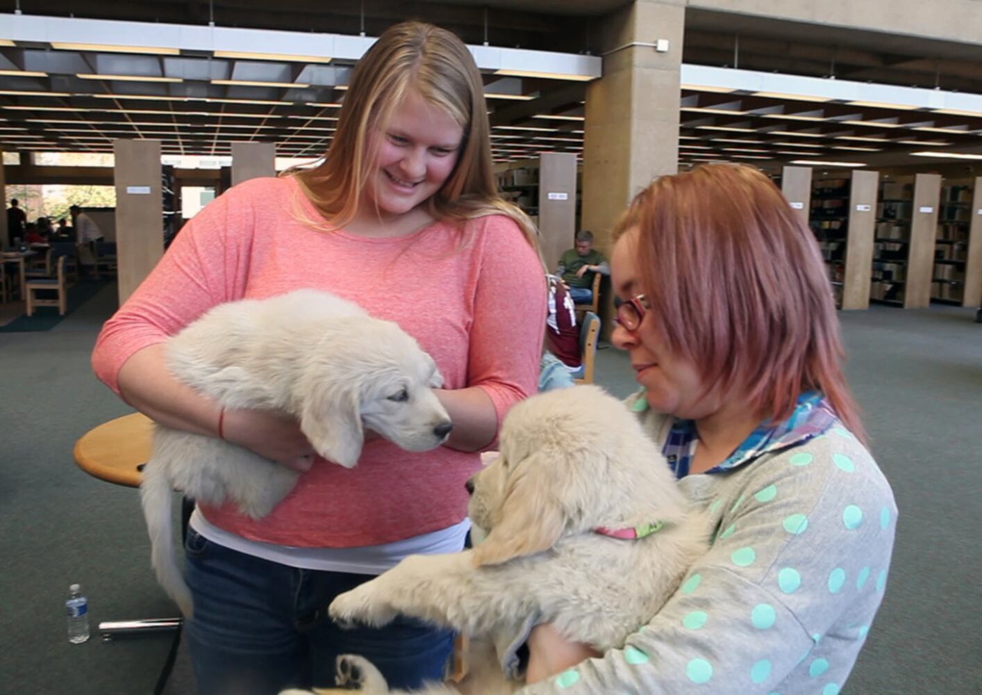 Puppy Therapy for WSU Students