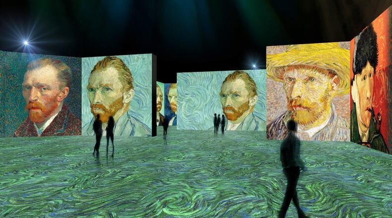 A new permanent attraction, THE LUME Indianapolis, opens soon to transport visitors into Vincent van Gogh paintings. CONTRIBUTED PHOTO
