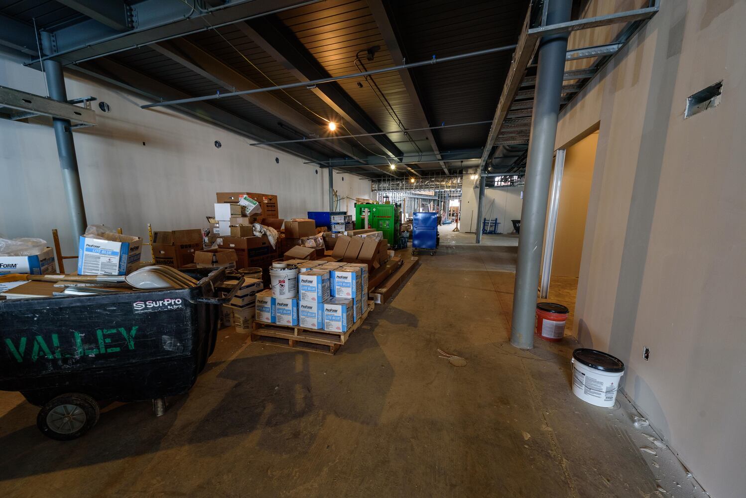 PHOTOS: A look at construction at the Dayton Metro Library’s new Huber Heights Branch
