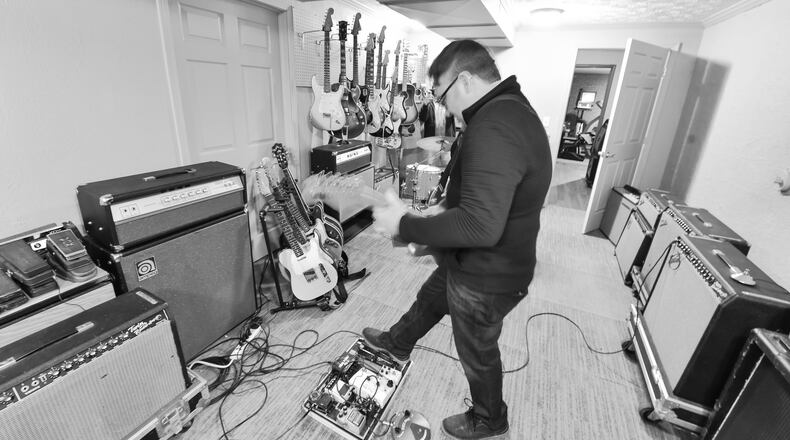 Eric Jerardi, at work in his House of Tone. CONTRIBUTED