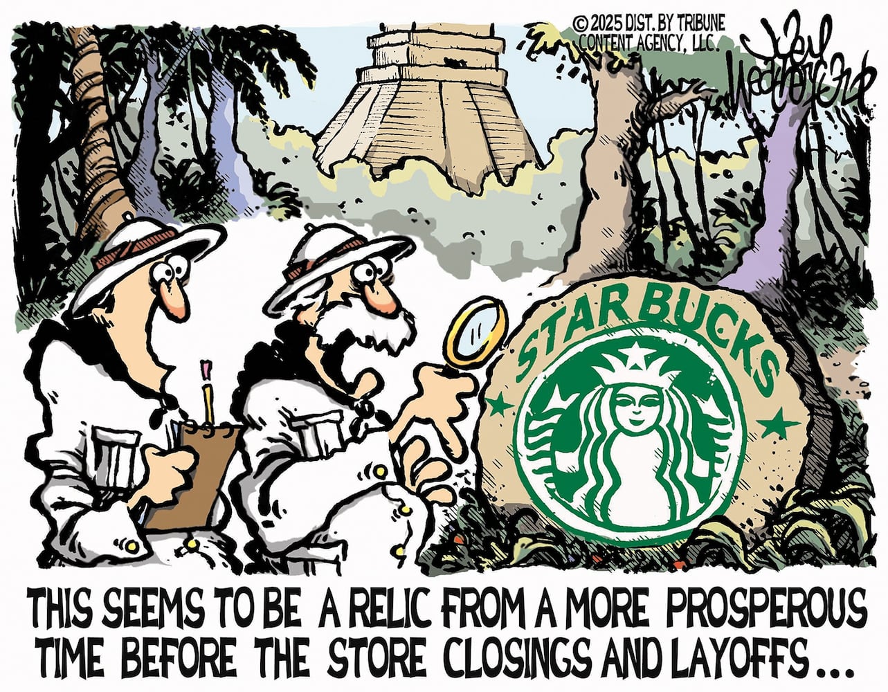 CARTOONS: Joey Weatherford, Oct. 10, 2025