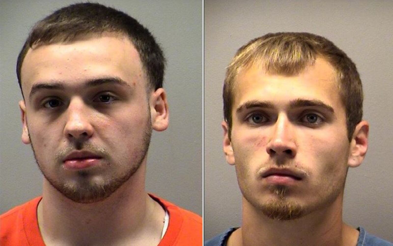 Dylan Angel (L) and Jason Douglas Tidwell (Contributed Photo/Montgomery County Jail.)