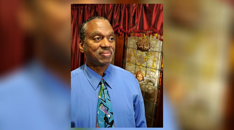 Robert Henry II in the Robert C. Henry Funeral Home. Bill Lackey/Staff