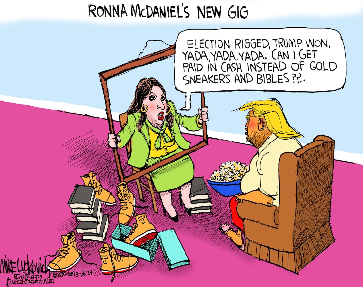 CARTOONS: Mike Luckovich, April 2, 2024