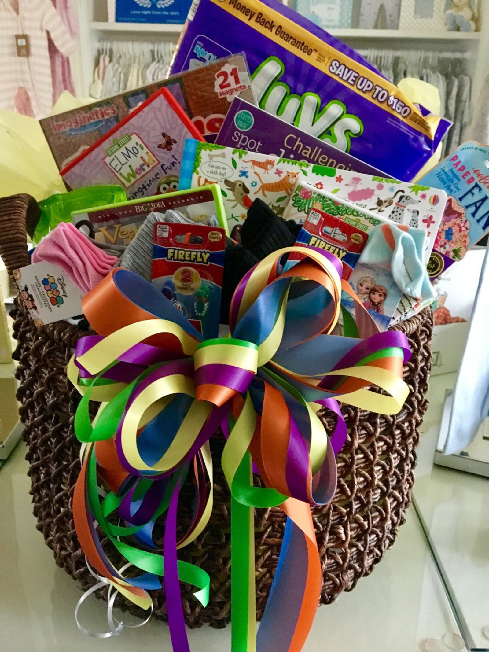 The Little Exchange will be presenting baskets to the Family Resource Connection Program at Dayton Children’s Hospital. The baskets will help children and families in the Dayton area during the holidays. CONTRIBUTED