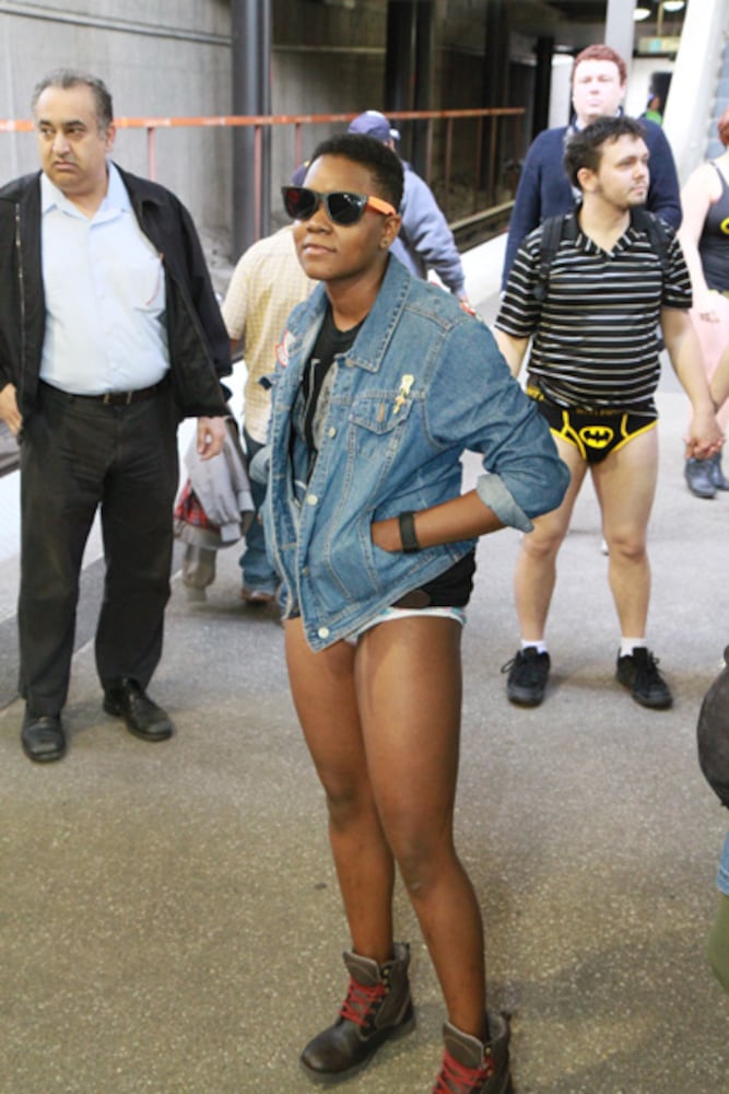 No Pants Subway Ride Atlanta 2013