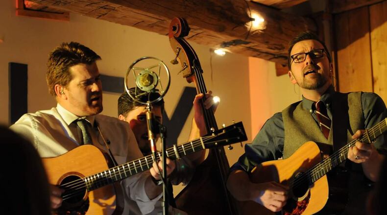 Star City Bluegrass Concert Series presents the Surly Gentlemen, (left to right) Clay Hess, Brennan Hess and Tim Shelton, on Saturday, Jan. 21.