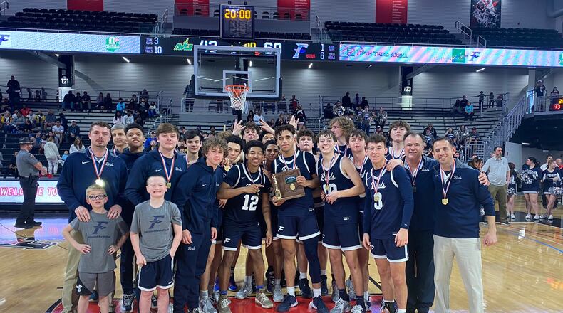 Fairmont beat Sycamore to win a Division I district title on Sunday at the Univeristy of Cincinnati's Fifth Third Arena. Southwest District Athletic Board photo