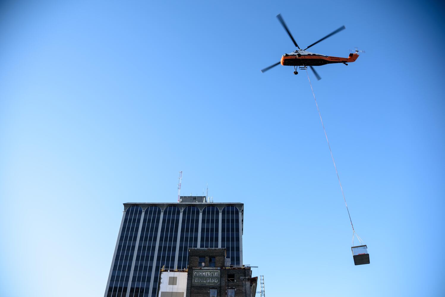 PHOTOS: Special delivery to Dayton Arcade