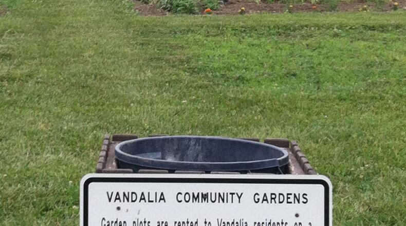 Residents of Vandalia can participate in the annual Community Garden project using land set aside at Jeffers Park. CONTRIBUTED.