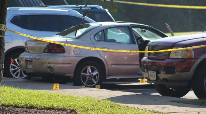 Two Moraine police officers are on paid administrative leave after fatally shooting a 23-year-old Dayton Mall at Valleyview Apartments on Pinnacle Road Oct. 20. STAFF PHOTO