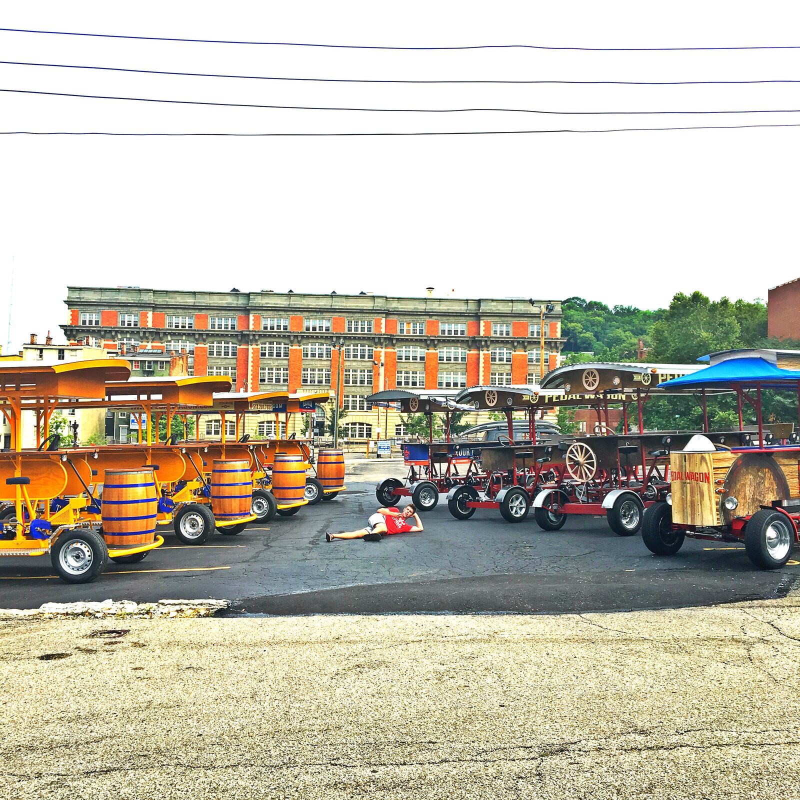 Cincinnati-based Pedal Wagon is coming to Dayton.