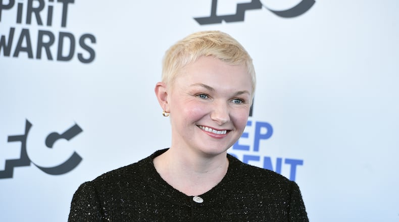 Director/writer Nicole Riegel, seen here at the 2022 Film Independent Spirit Awards, is a Wright State University motion pictures graduate. Her second feature film, "Dandelion," opens nationwide Friday, July 12. (Photo by Jordan Strauss/Invision/AP)
