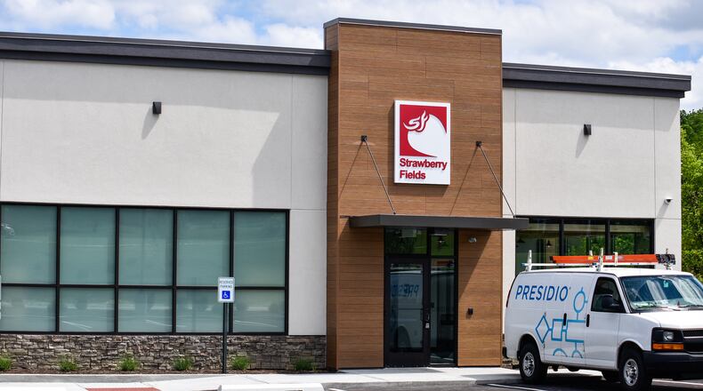 A file photo of the Strawberry Fields medical marijuana dispensary in Monroe. NICK GRAHAM/STAFF