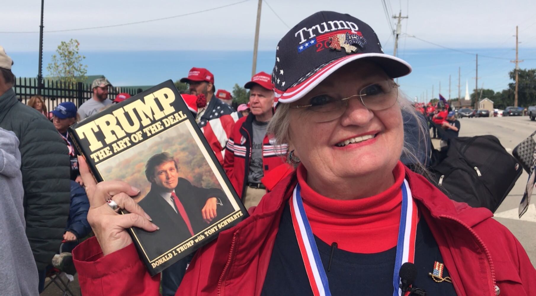 Lines form for tonight’s Trump rally in Warren County