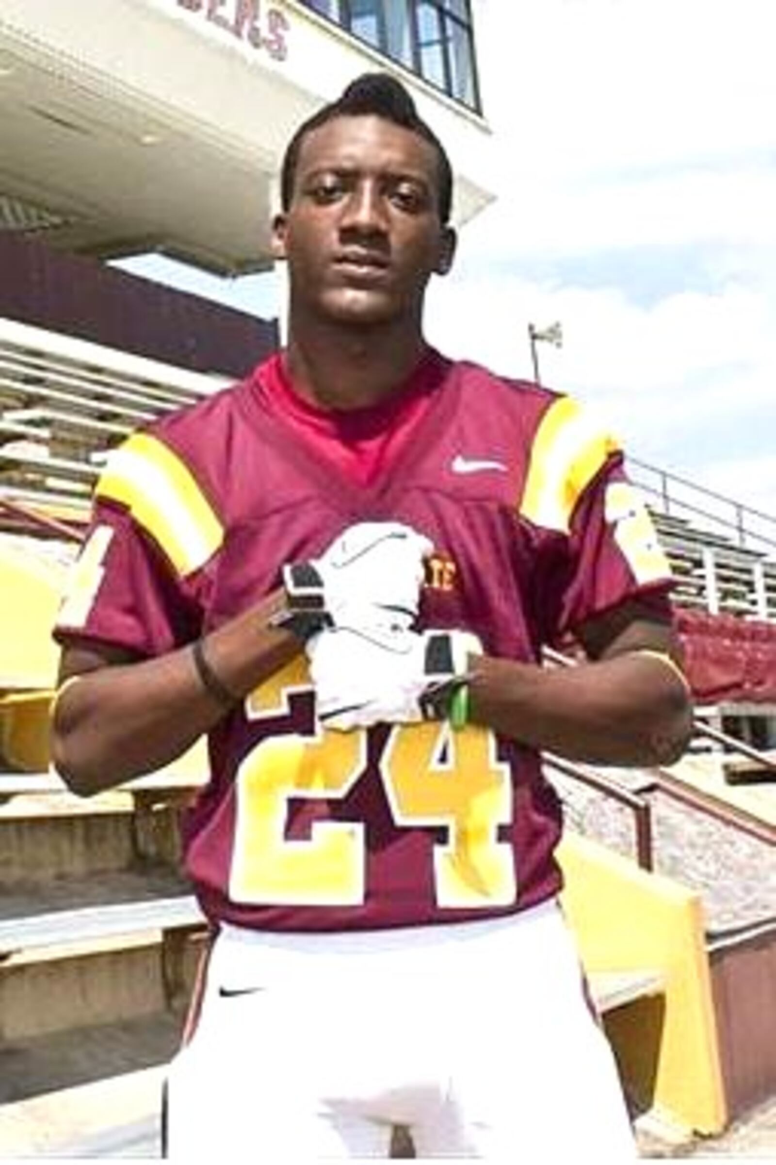 Kordero Hunter was a starting defensive back at Central State University in 2011. CONTRIBUTED PHOTO