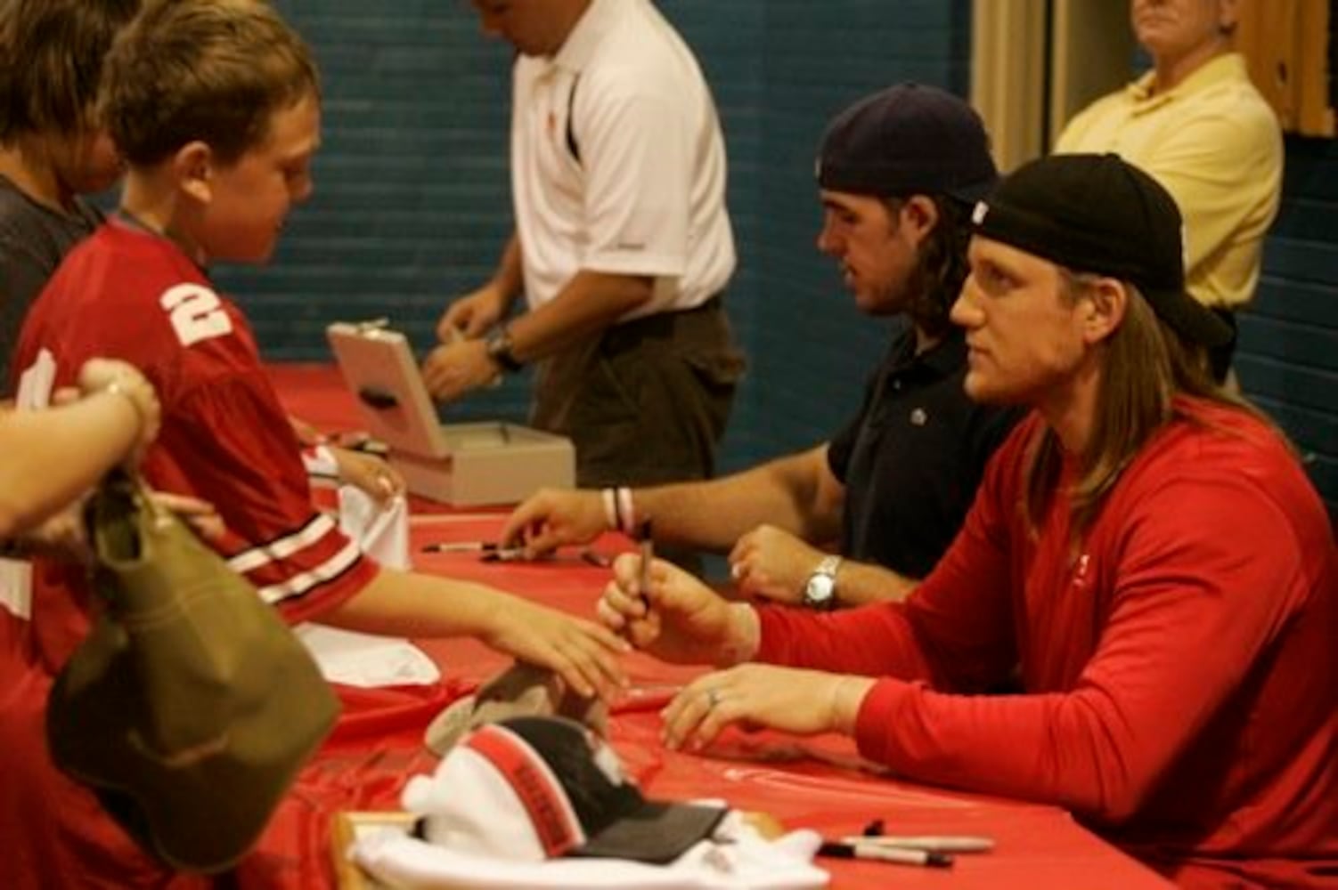 A.J. Hawk holds fundraiser