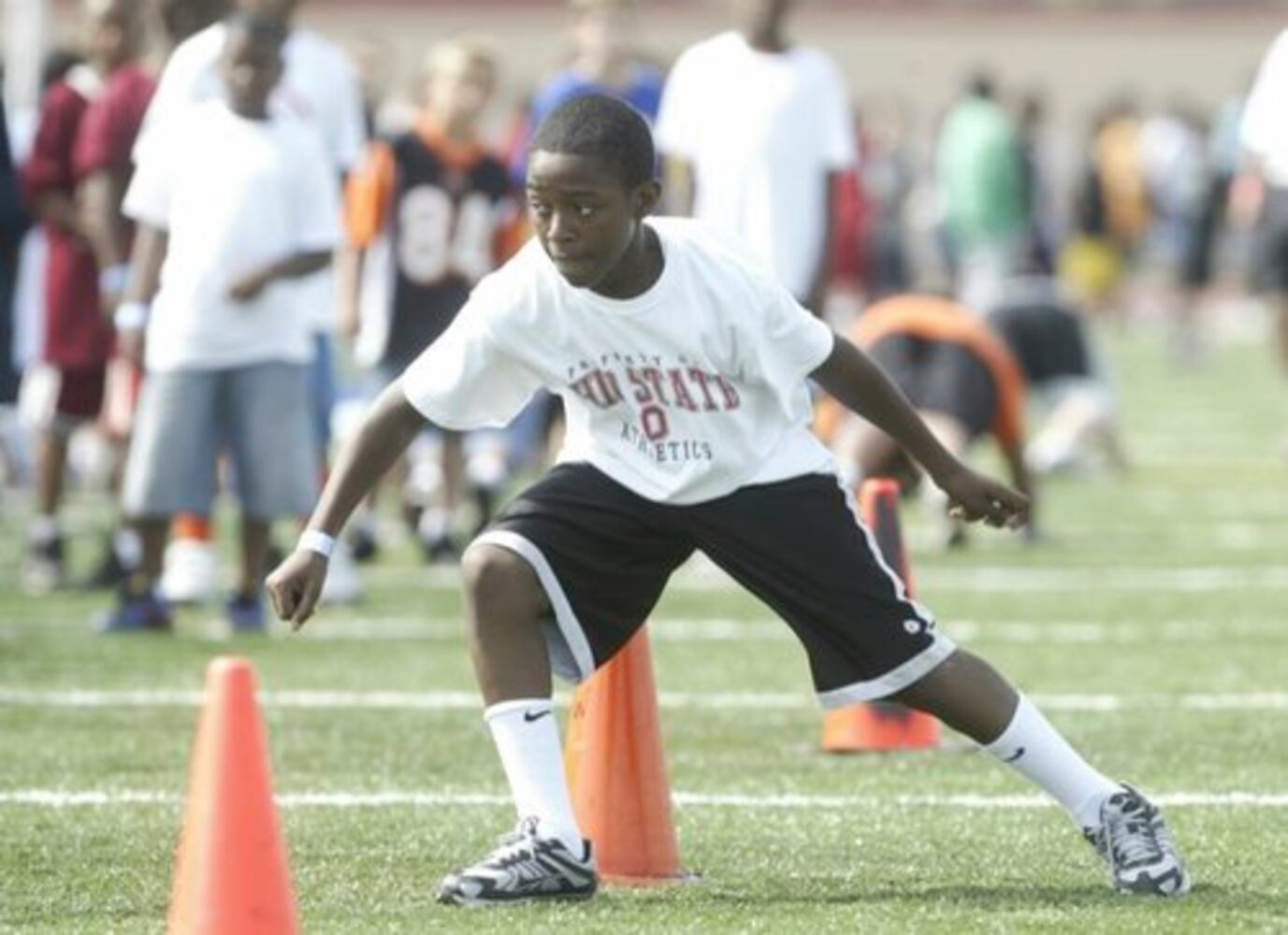 Martin Bayless football camp