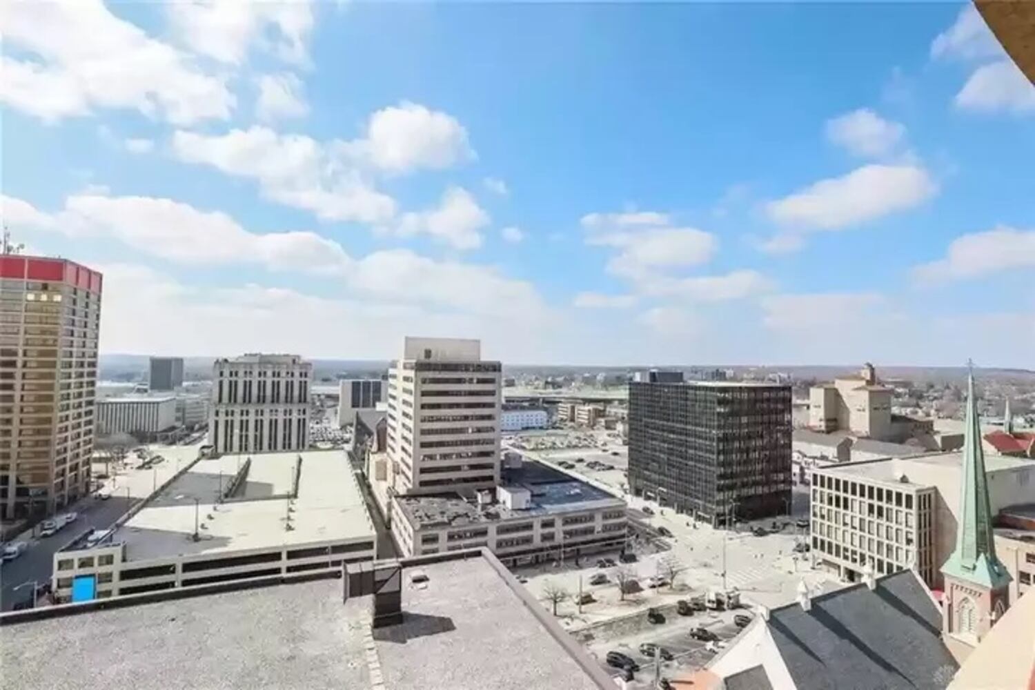 PHOTOS: Luxury condo listed for $375K has great views of downtown Dayton