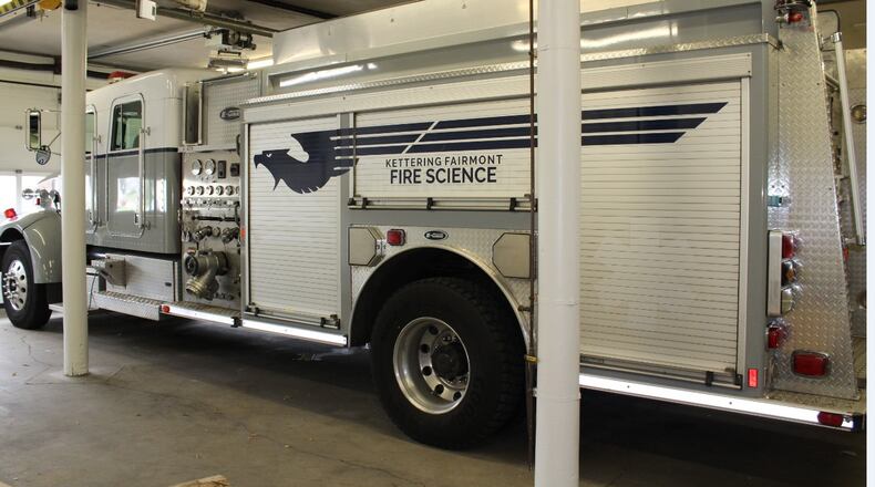 Fairmont branded fire truck. CONTRIBUTED