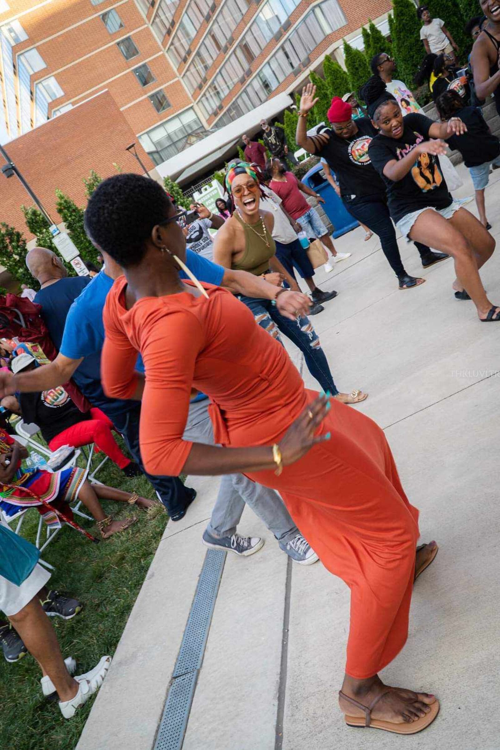 Attendees enjoy the fun and unity of the Levitt Pavilion Juneteenth celebration. PHOTO COURTESY OF SIERRA LEONE