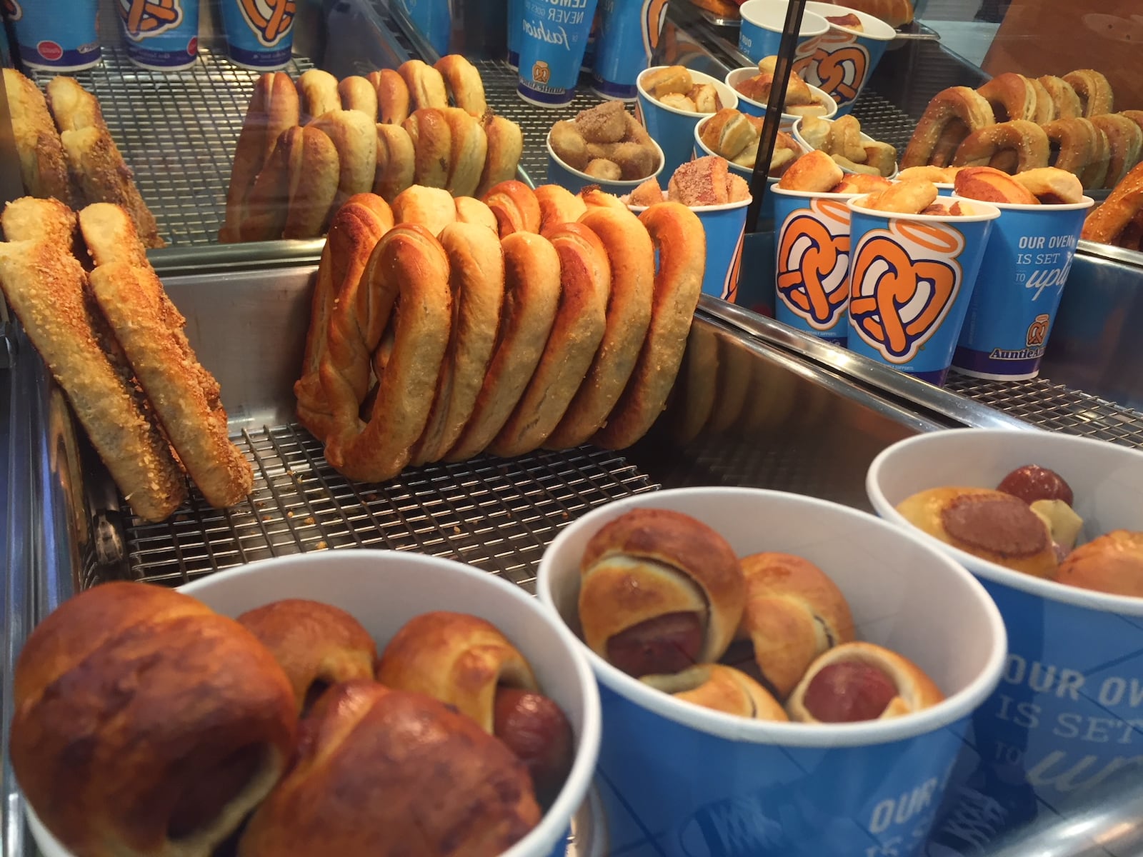 Auntie Anne's is donating 100% of its sales to Dayton Children's Hospital on April 26, 2018 for National Pretzel Day. CONTRIBUTED