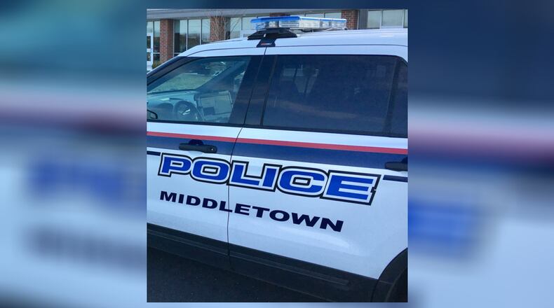 Middletown police cruiser. STAFF FILE PHOTO