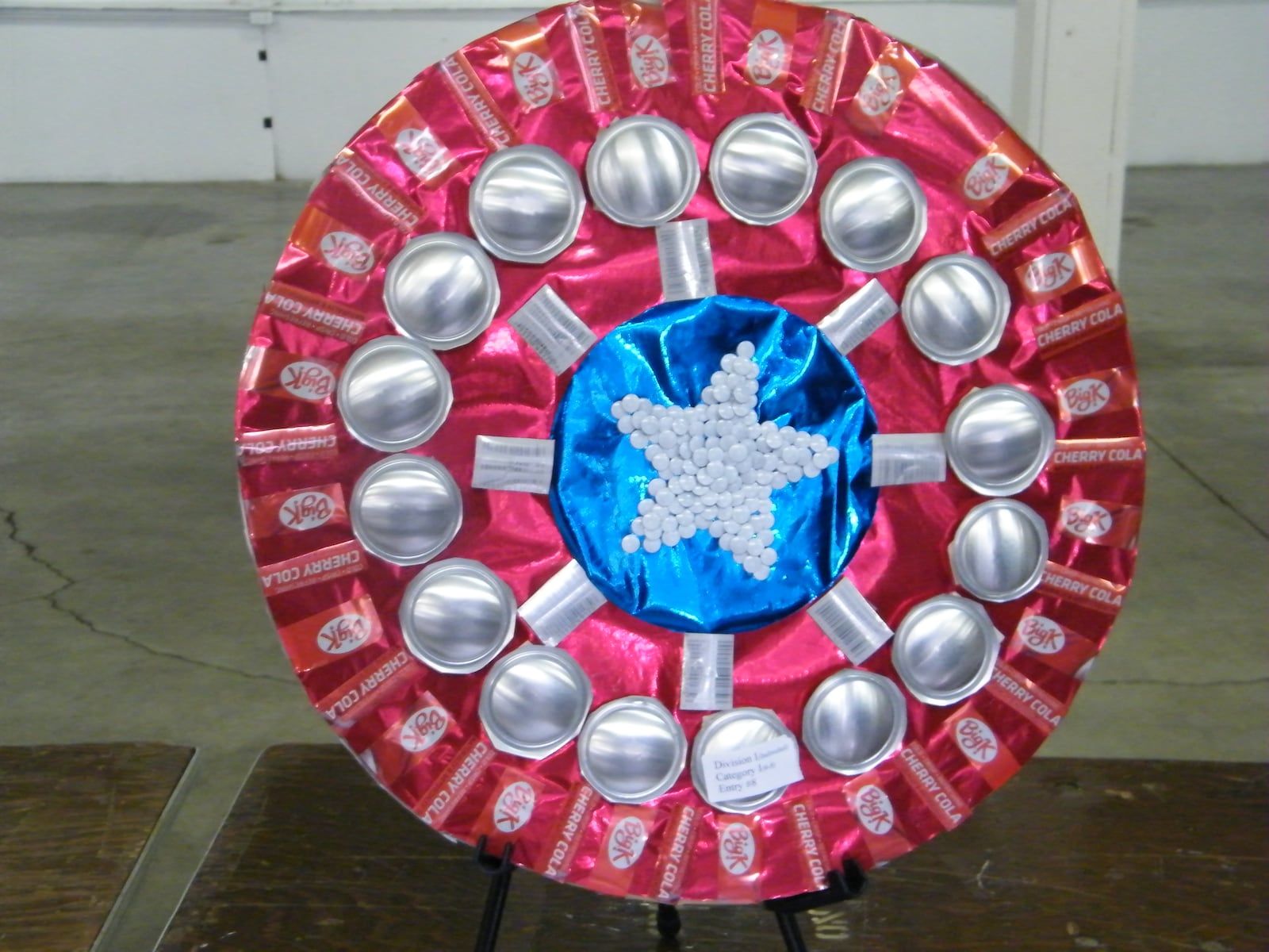 A Captain America sculpture was among the entries in the 2025 Montgomery County Environmental Services' Recycled Art Contest. CONTRIBUTED