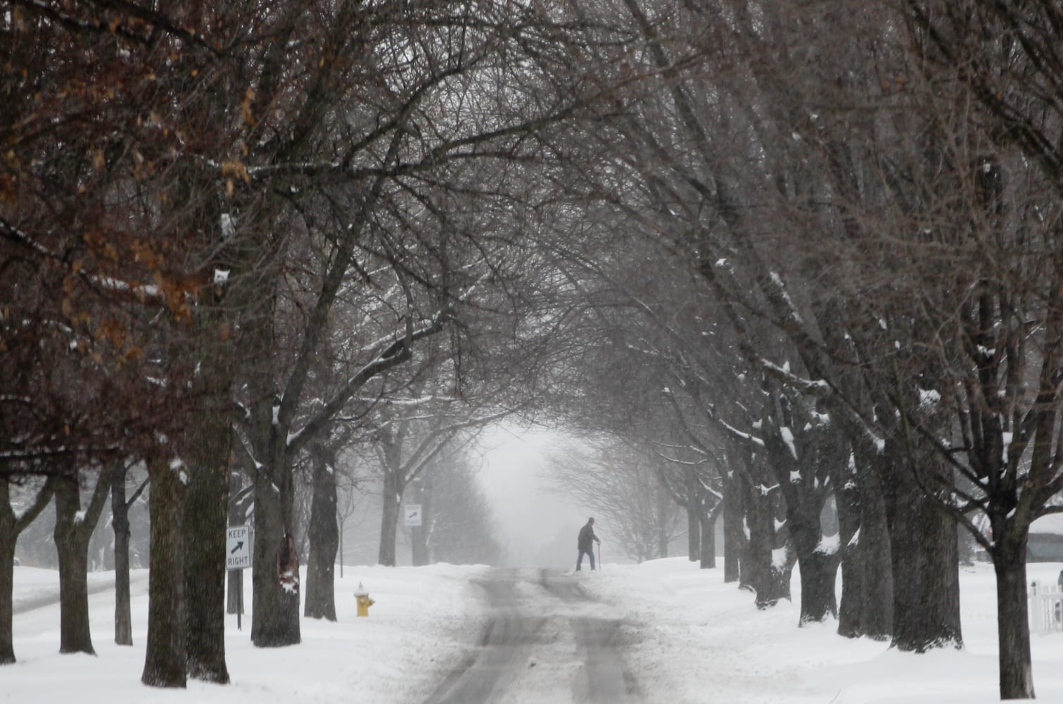 Dayton record snowfall