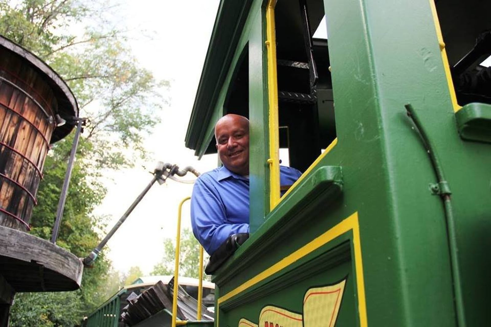 Don Helbig celebrating his 10th anniversary at Kings Island. CONTRIBUTED