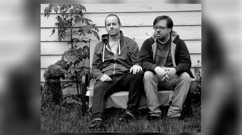 Old friends Ben Peters (left) and Ian Sturgill reunited for some home recordings during the pandemic, which became the debut album, “Tiger Beat,” from the new project Gastronomics.