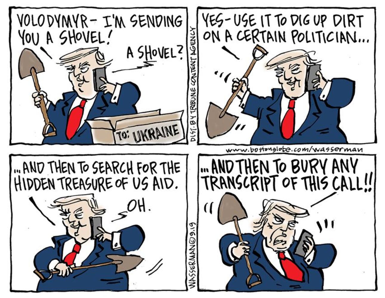 Week in cartoons: Impeachment, climate change and more