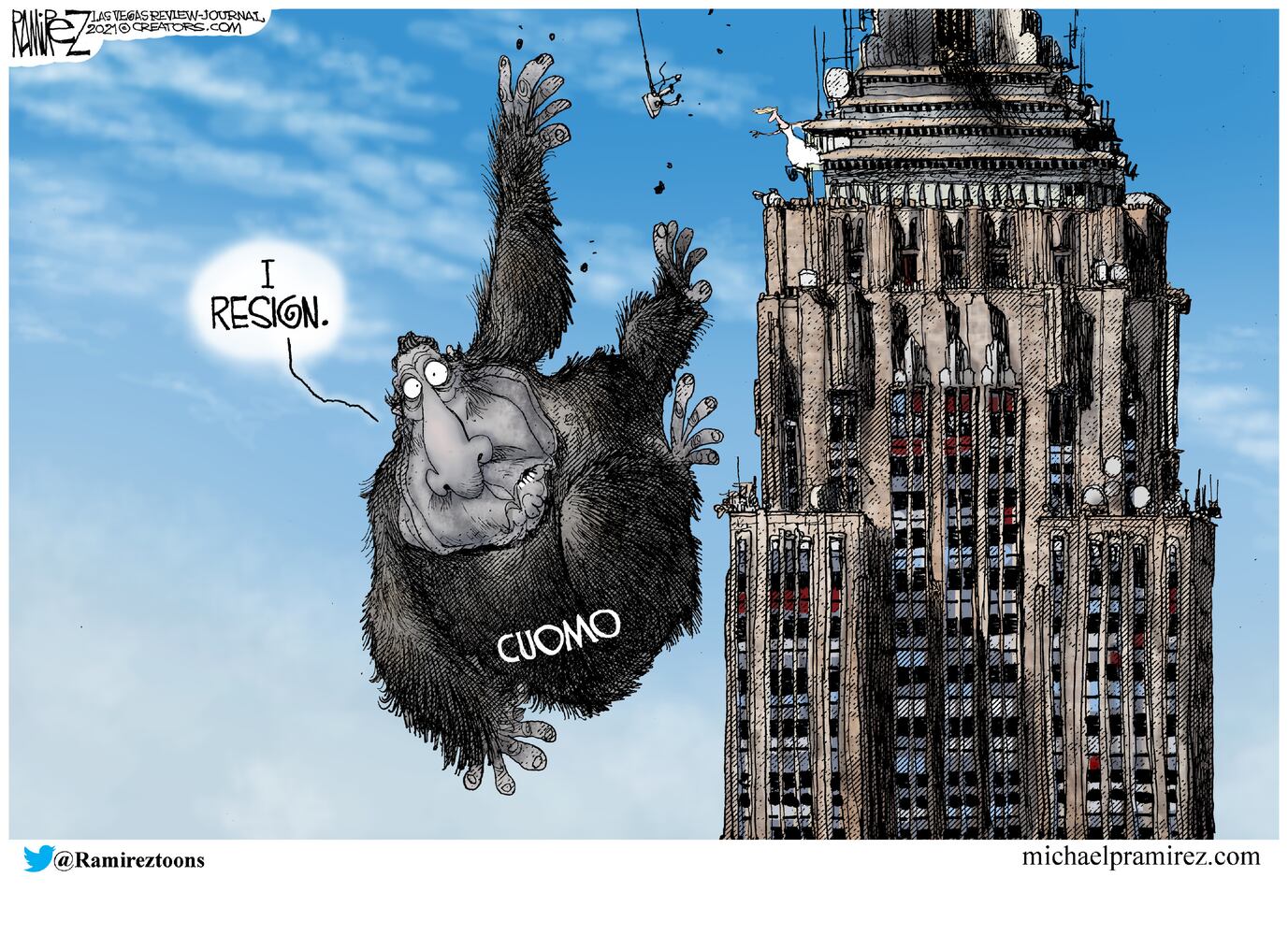 Week in cartoons: Cuomo resigns, infrastructure bill and more