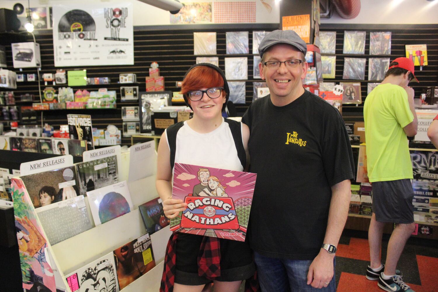 Photo: Record Store Day hits Omeg Music, Recreate and Feathers in the Oregon District