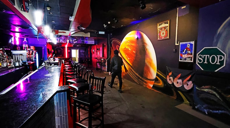 “Beyond Sight: A Dining in the Dark Experience” will kick off at 6 p.m. March 29 inside Cosmo Joe’s Atomic Lounge, located at 121 N. Ludlow St. in the former home of Zen Lounge. MARSHALL GORBY\STAFF