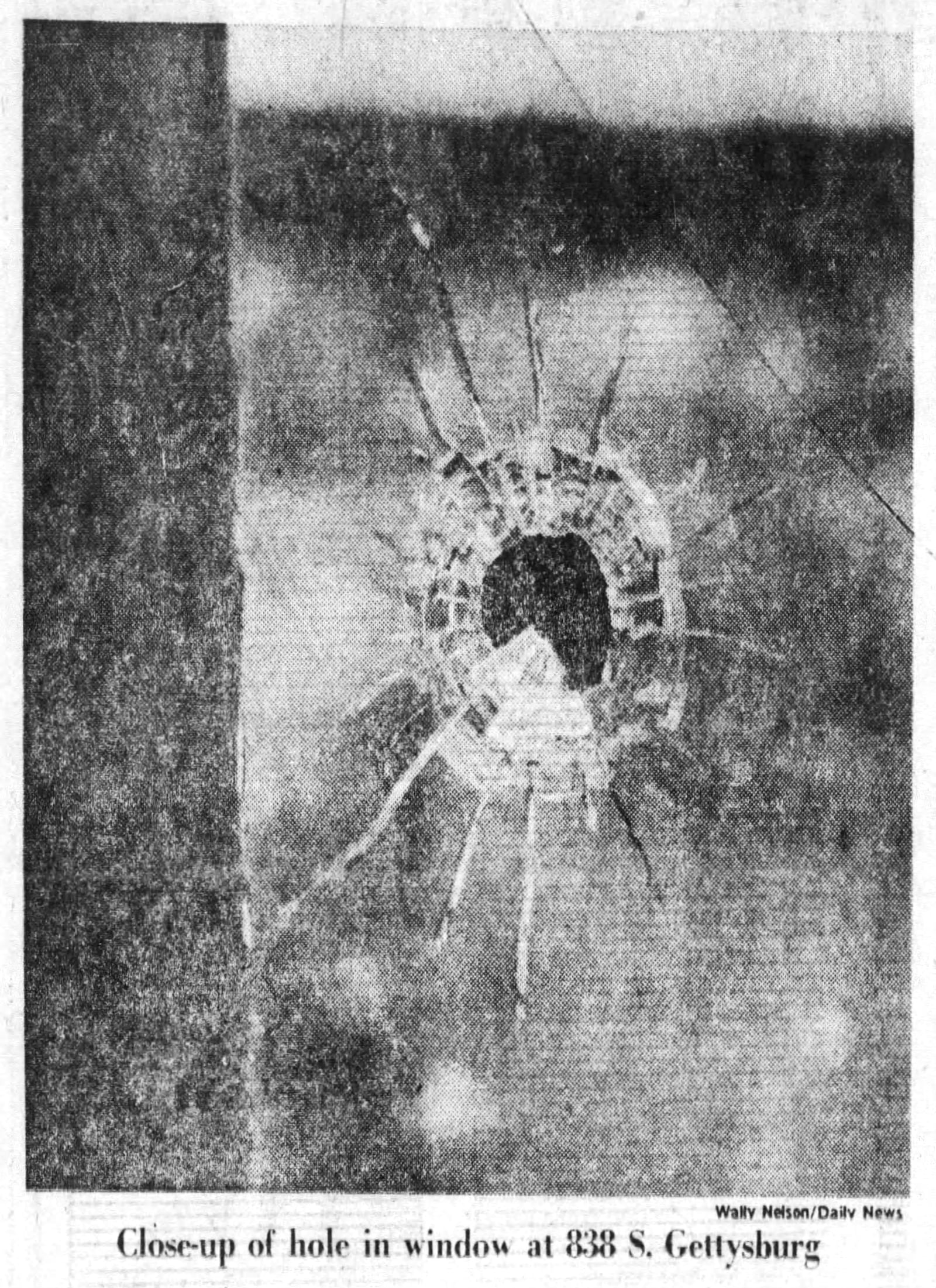 Man, 32, survives shot between eyes in 1976. DAYTON DAILY NEWS ARCHVIES